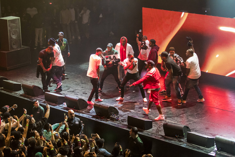 YG performs at The Wiltern Theater as part of Red Bull Sound Select Presents: 30 Days in LA, in Los Angeles, CA, USA on 29 November, 2016. // Marv Watson / Red Bull Sound Select / Content Pool // P-20161130-00682 // Usage for editorial use only // Please go to www.redbullcontentpool.com for further information. //