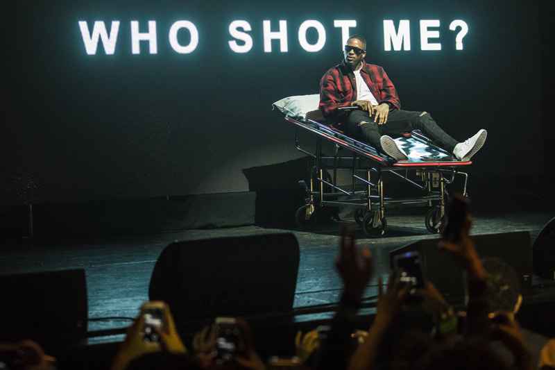 YG performs at The Wiltern Theater as part of Red Bull Sound Select Presents: 30 Days in LA, in Los Angeles, CA, USA on 29 November, 2016. // Marv Watson / Red Bull Sound Select / Content Pool // P-20161130-00690 // Usage for editorial use only // Please go to www.redbullcontentpool.com for further information. //